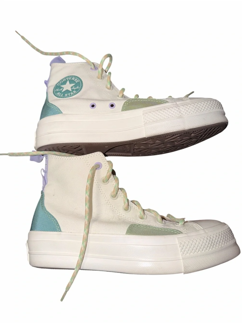 Converse All Star Lift Platform High Colorblock sneakers Men size 8